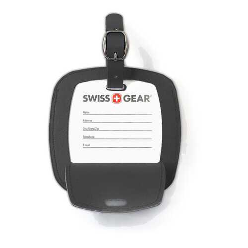 Бирка для багажа SWISSGEAR WJ3190black черная в Спортландия