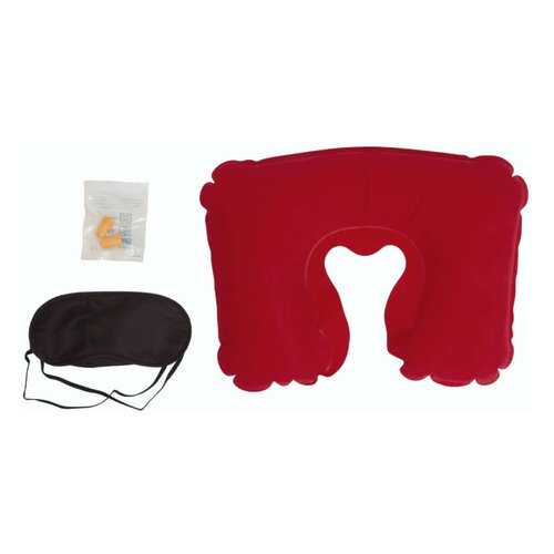 Дорожный набор Verona Pillow, 3 предмета, бургунди в Спортландия