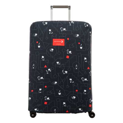Чехол для чемодана Routemark Коты и порядок ART.LEBEDEV SP310 L/XL в Спортландия