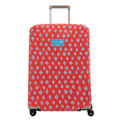 Чехол для чемодана Routemark Ромбик в красном ART.LEBEDEV SP310 L/XL в Спортландия