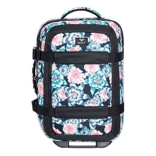 Чемодан Roxy ERJBL03167 anthracite s crystal flowers S в Спортландия