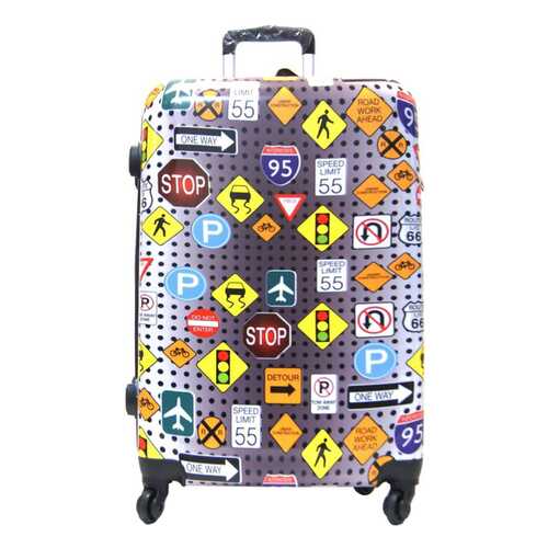 Чемодан Sun Voyage Travel разноцветный M SV014-AC107-24 в Спортландия