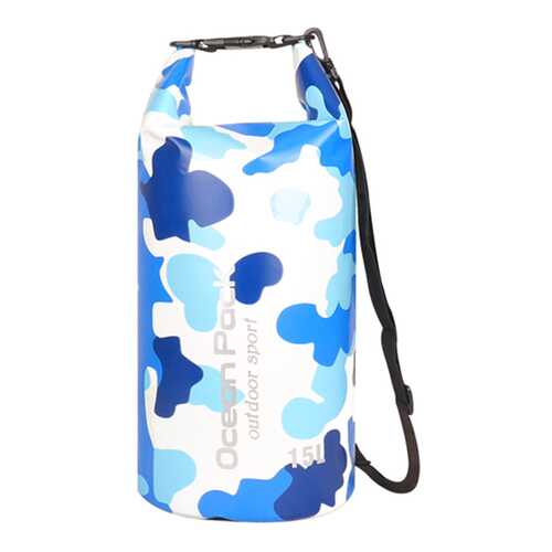 Спортивная сумка Nuobi Camouflage Ocean Pack 15 голубая в Спортландия
