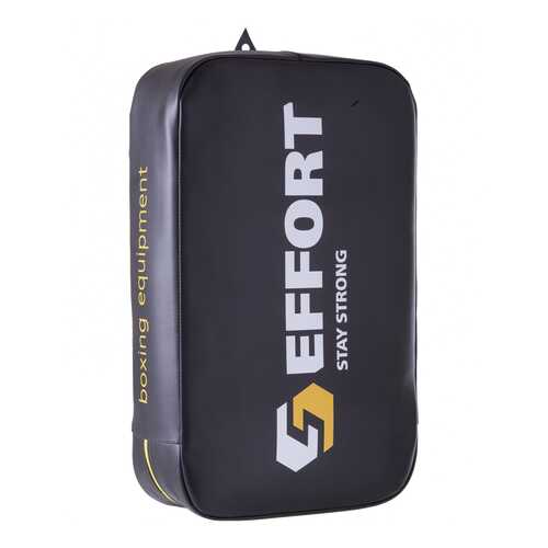 Макивара 2 ручки Effort E656, кожзам, черный в Спортландия