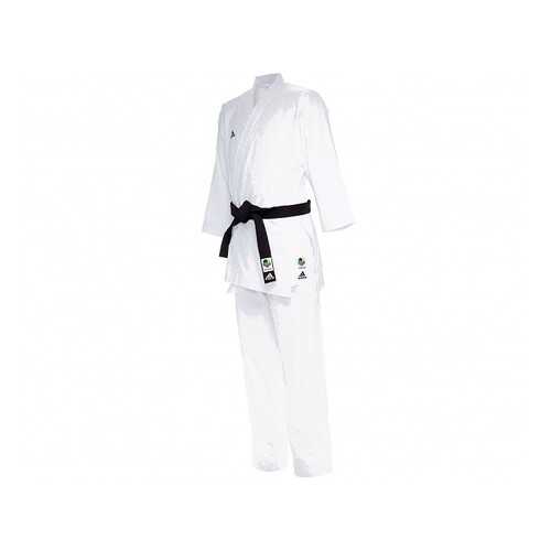Кимоно для карате подростковое Adidas AdiLight WKF белое 145 см в Спортландия