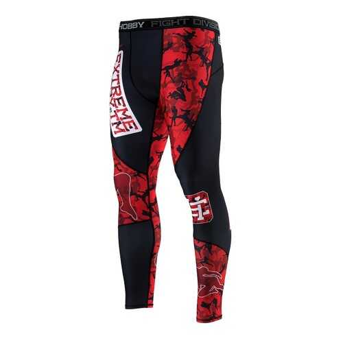 Компрессионные штаны Extreme Hobby Red Warrior черные, S, 190 см в Спортландия