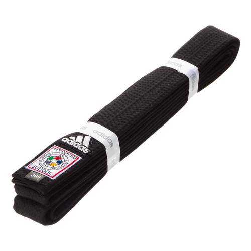 Пояс для дзюдо Adidas Elite IJF черный, 300 см в Спортландия
