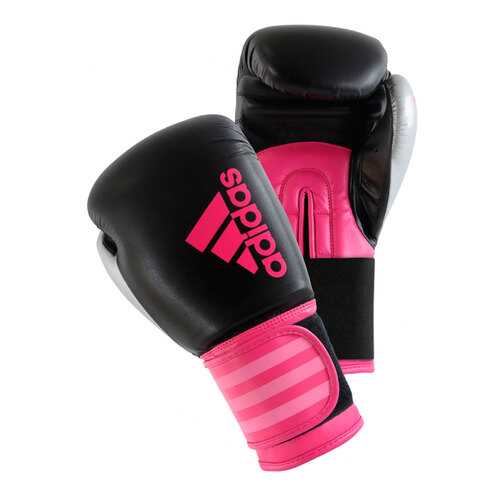 Боксерские перчатки Adidas Hybrid 100 Dynamic Fit черные 10 унций в Спортландия