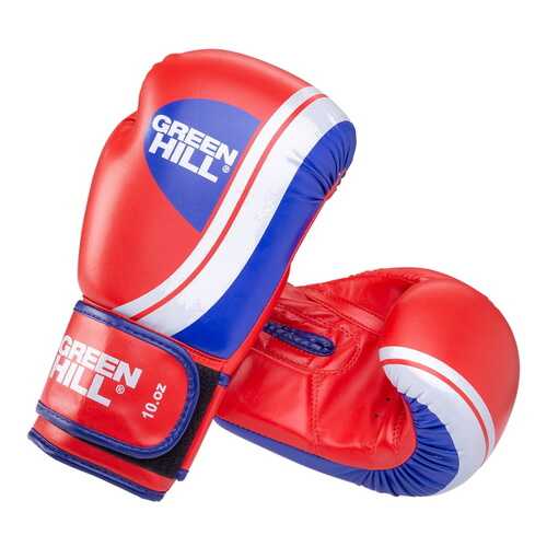 Боксерские перчатки Green Hill Knockout красные/синие 8 унций в Спортландия