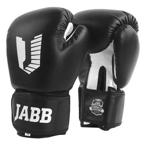 Боксерские перчатки Jabb JE-4068 черные 10 унций в Спортландия