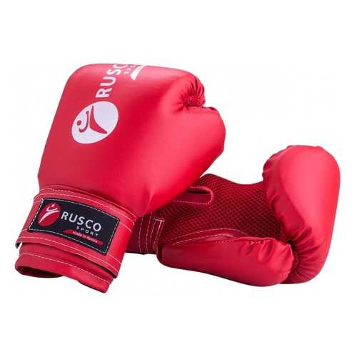 Боксерские перчатки Rusco Sport красные 8 унций в Спортландия