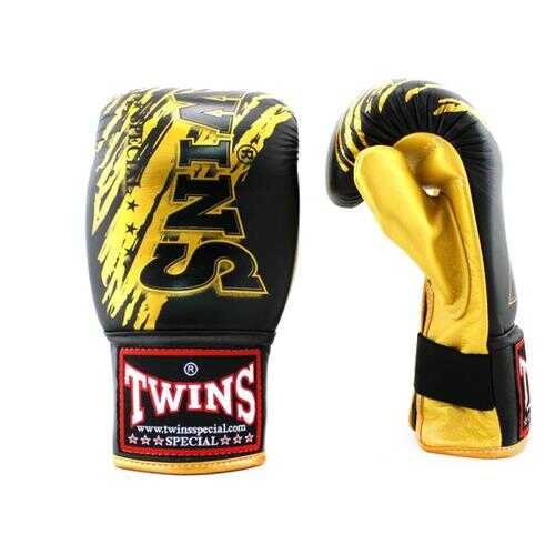 Боксерские перчатки снарядные Twins Fancy Training Bag Gloves FTBGL1F-TW2 черные 10 унций в Спортландия