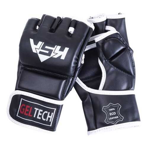 KSA Перчатки для MMA Lion Gel Black, к/з, L в Спортландия