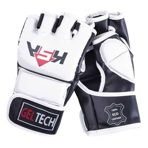 KSA Перчатки для MMA Lion Gel White, к/з, L в Спортландия