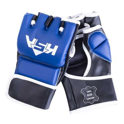 KSA Перчатки для MMA Wasp Blue, к/з, S в Спортландия