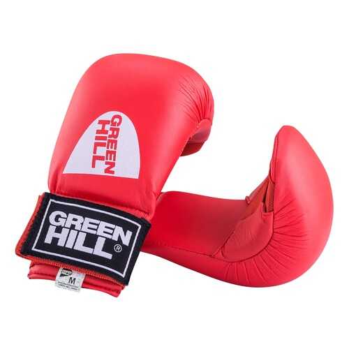 Накладки на кисть Green Hill Cobra KMС-6083, к/з, красные (XL) в Спортландия