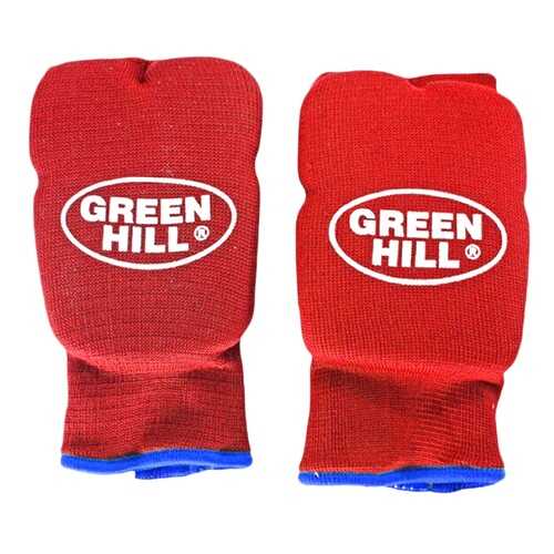 Накладки на кисть Green Hill эластик HP-6133, хлопок, красный (XS) в Спортландия
