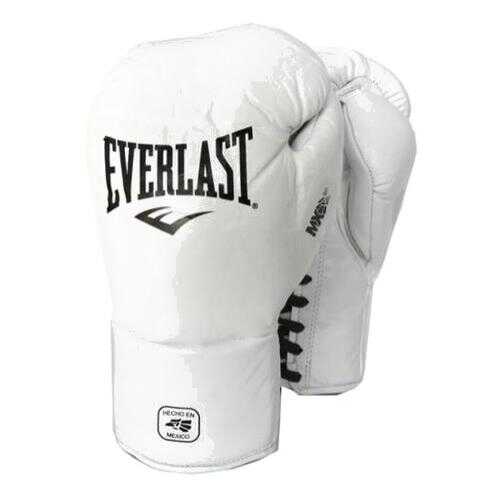 Перчатки боевые Everlast MX Pro Fight белые 10 унций в Спортландия