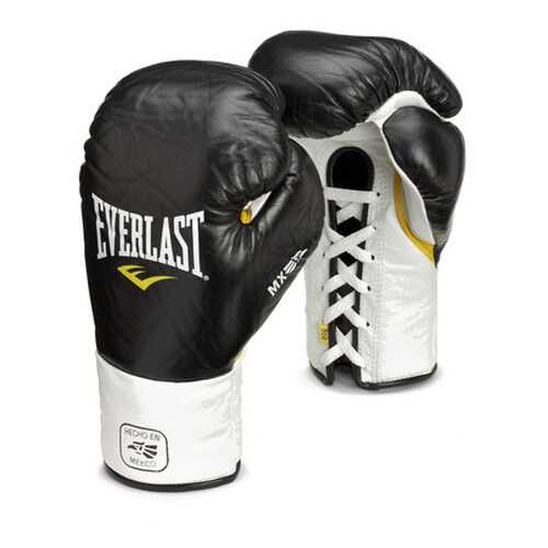 Перчатки боевые Everlast MX Pro Fight черные 8 унций в Спортландия