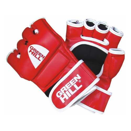 Перчатки для MMA Green Hill Combat Sambo MMR-0027, к/з, красные (XL) в Спортландия