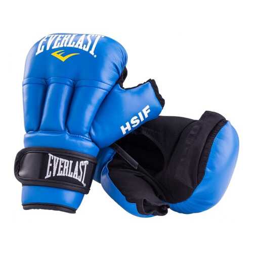 Перчатки для рукопашного боя Everlast HSIF RF3210, 10oz, к/з, синий в Спортландия
