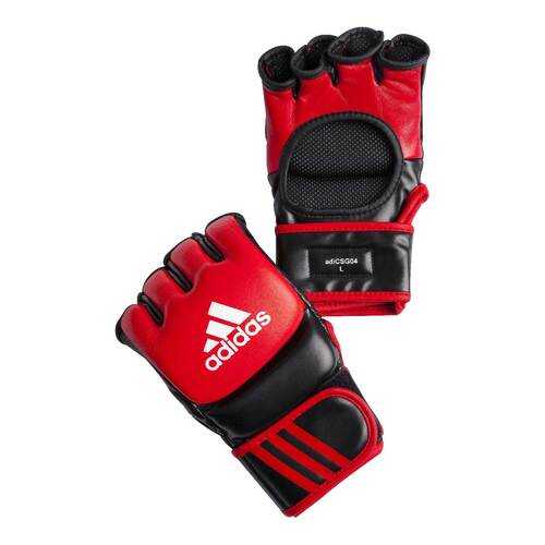 Перчатки для смешанных единоборств Adidas Ultimate Fight красно-черные S в Спортландия