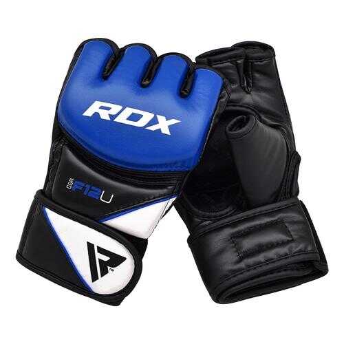 RDX Перчатки для MMA GGRF-12U, синий - S в Спортландия
