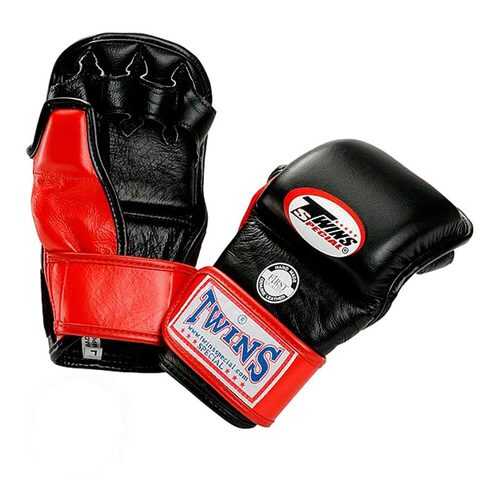 Twins Перчатки MMA Twins GGL2 GRAPPLING GLOVES черно-красные в Спортландия