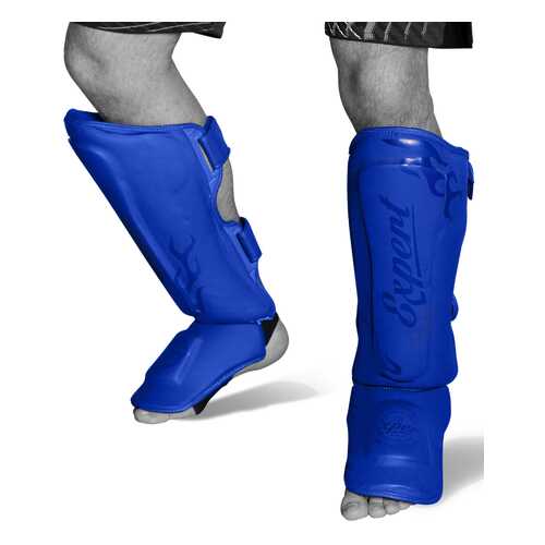 Fight Expert Защита голень-стопа SGS-064V, синий - XL в Спортландия