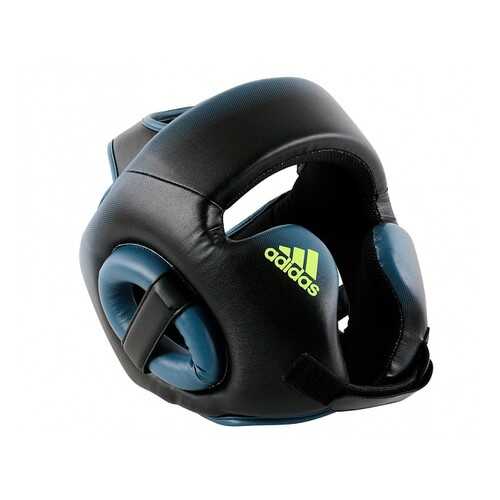 Шлем боксерский Adidas Speed Head Guard черно-синий M в Спортландия