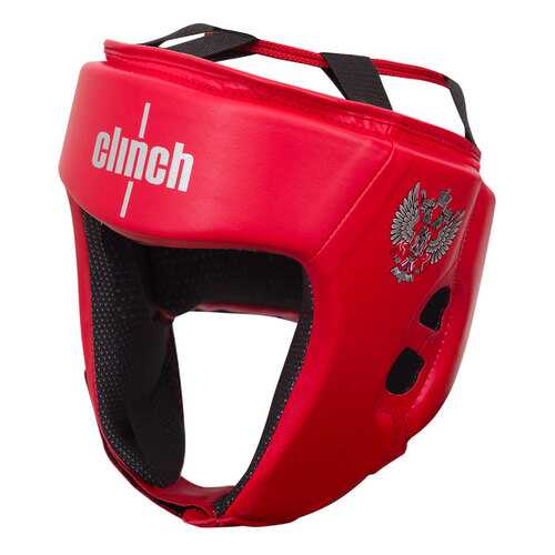 Шлем боксерский Clinch Olimp красный M в Спортландия