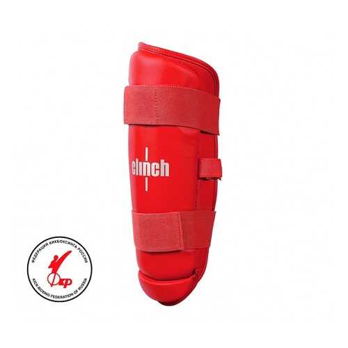 Защита голени Clinch Shin Guard Kick красная L в Спортландия