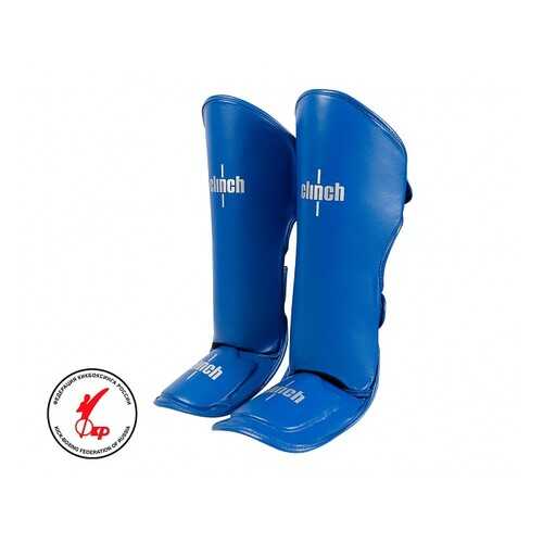 Защита голени и стопы Clinch Shin Instep Guard Kick синяя XL в Спортландия