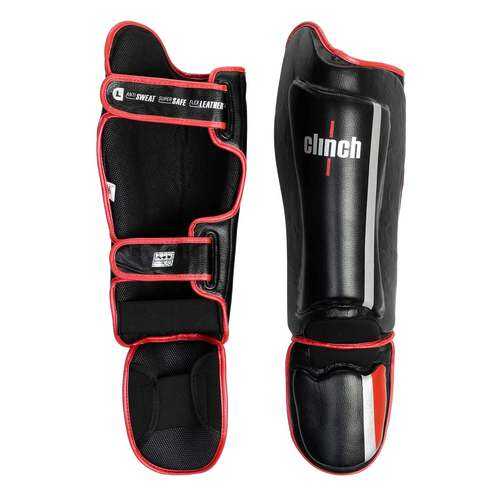 Защита голени и стопы Clinch Shin Instep Guard M1 черная XL в Спортландия