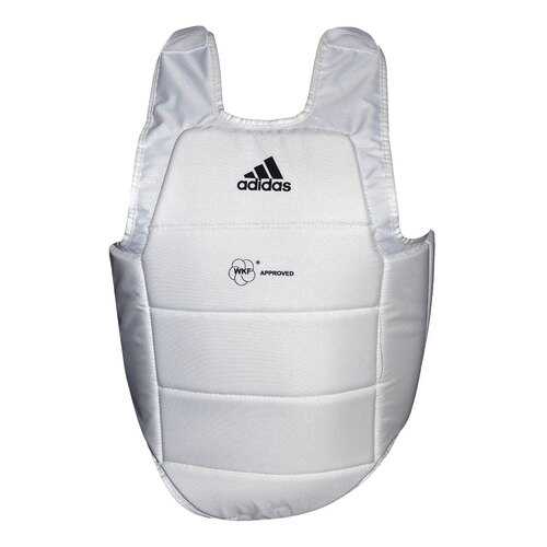 Защита корпуса Adidas Chest Guard WKF белая L в Спортландия