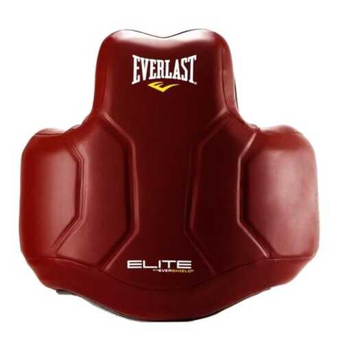 Защита корпуса Everlast Elite PU красная в Спортландия