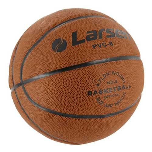 Баскетбольный мяч Larsen PVC6 №6 brown в Спортландия