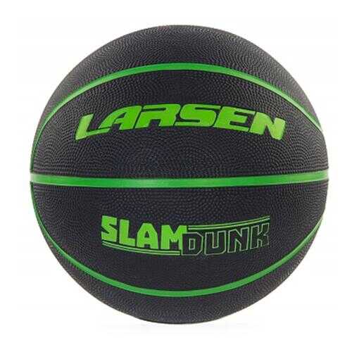 Баскетбольный мяч Larsen Slam Dunk №7 black в Спортландия