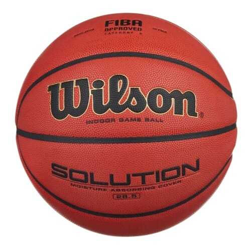 Баскетбольный мяч Wilson Solution №6 brown в Спортландия
