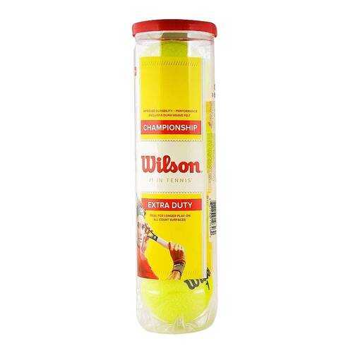 Мяч теннисный Wilson Championship, желтый в Спортландия