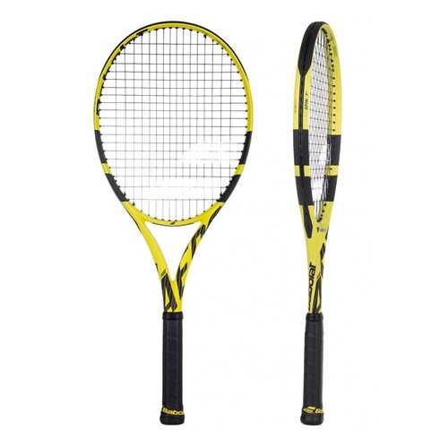 Ракетка для большого тенниса Babolat Pure Aero 2019 DC36 синяя/желтая в Спортландия