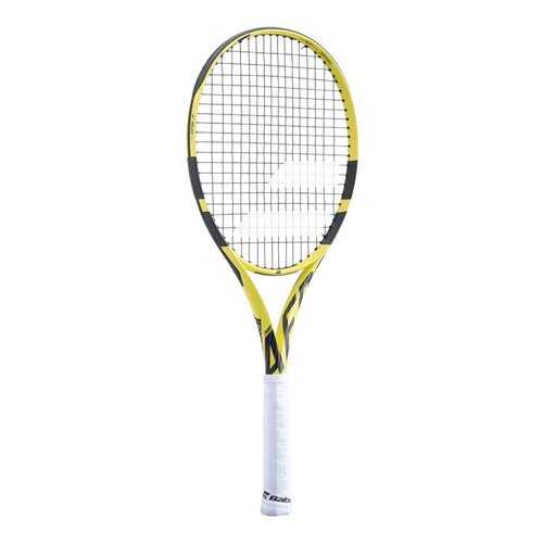 Ракетка для большого тенниса Babolat Pure Aero Lite 2019 492F белая/желтая в Спортландия
