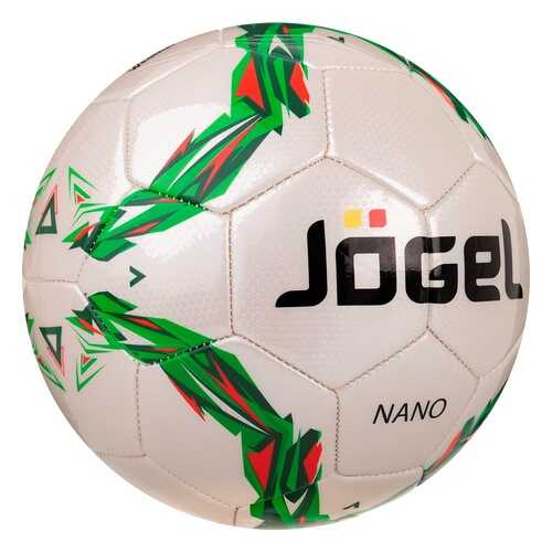 Футбольный мяч Jogel JS-210 Nano №4 white/green в Спортландия