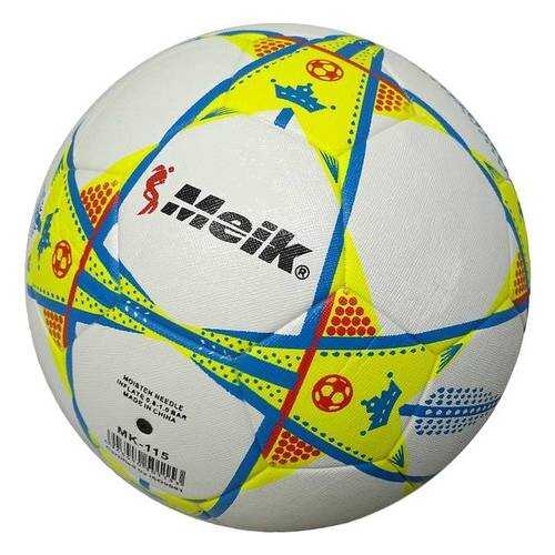 Футбольный мяч Meik 115 D26069 №5 yellow/white в Спортландия