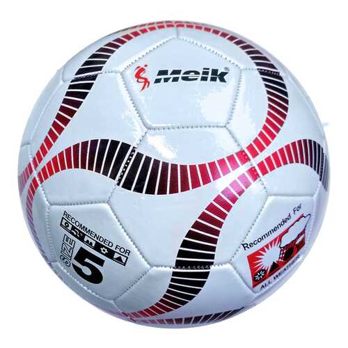 Футбольный мяч Meik 2000 R18020 №5 white/black/red в Спортландия