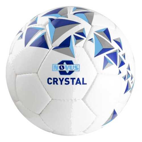 Футбольный мяч Novus Crystal №5 белый/голубой/синий в Спортландия