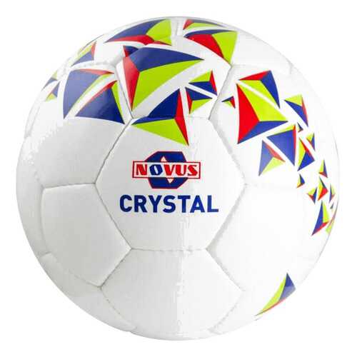 Футбольный мяч Novus Crystal №5 белый/красный/синий в Спортландия