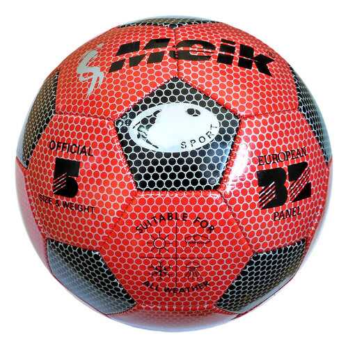 R18025 Мяч футбольный Meik-3009 3-слоя PVC 1.6, 300 гр, машинная сшивка в Спортландия