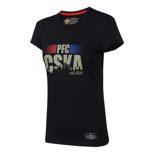 Футболка ПФК ЦСКА PFC CSKA est. 1911 1833005, черная, M в Спортландия