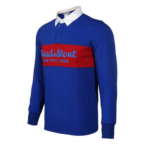 Поло ПФК ЦСКА Tweed and Stout, синее, L в Спортландия